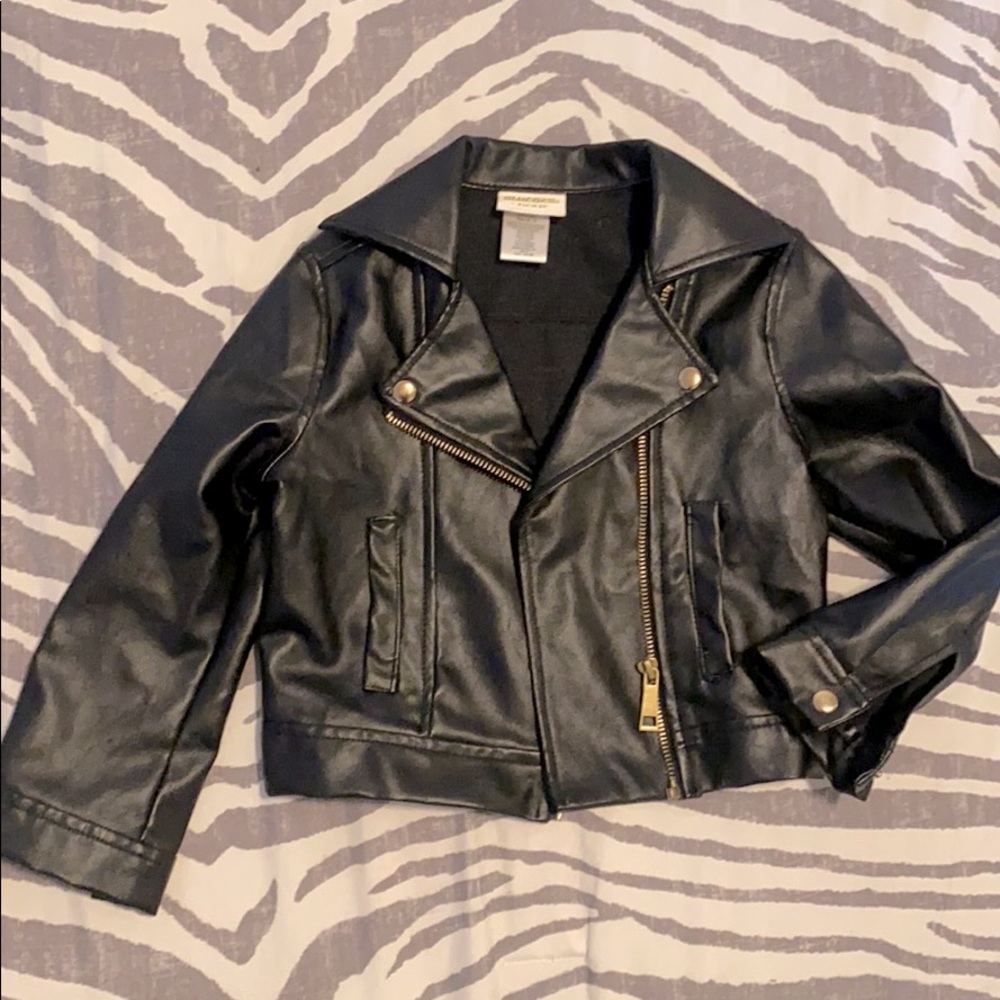 Girls leather jacket